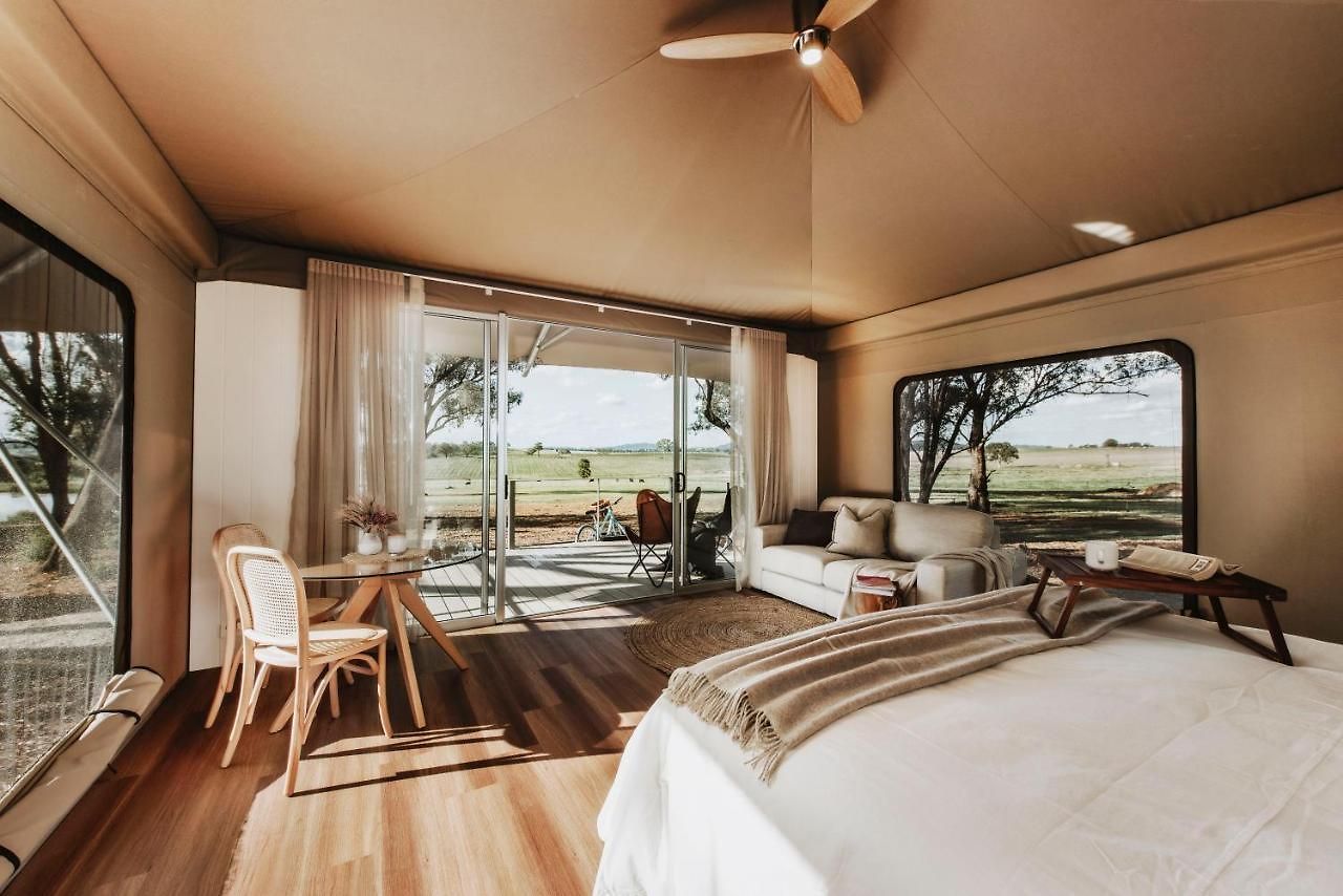 Evamor Valley Luxury tent Mudgee