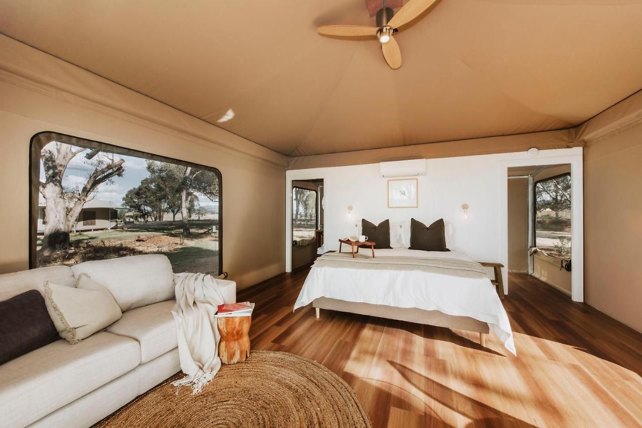 Evamor Valley Luxury tent Mudgee