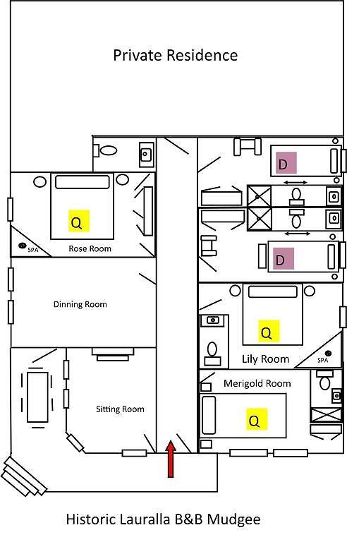 Lauralla Bed & Breakfast *