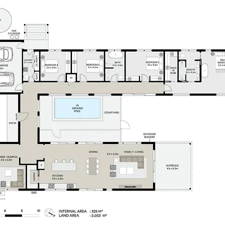 Holiday home Jarli Barn - Refined Wine Country Retreat With Pool *